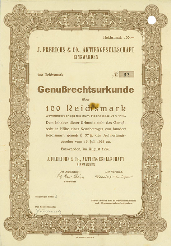 J. Frerichs & Co. AG