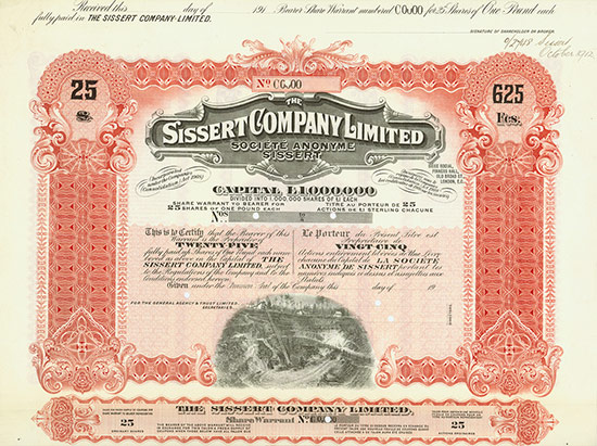Sissert Company Limited / Société Anonyme Sissert