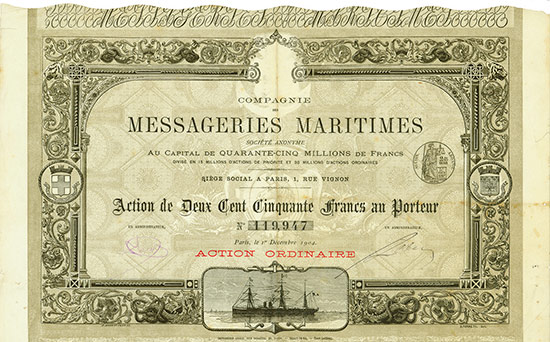 Compagnie des Messageries Maritimes Société Anonyme