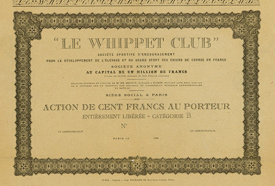 Le Whippet Club
