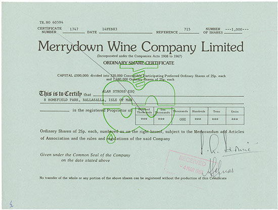 Merrydown Wine Company Limited