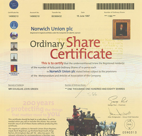 Norwich Union plc