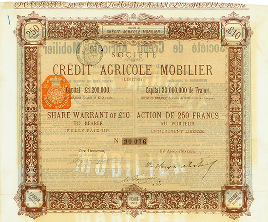 Société de Crédit Agricole Mobilier (Limited)