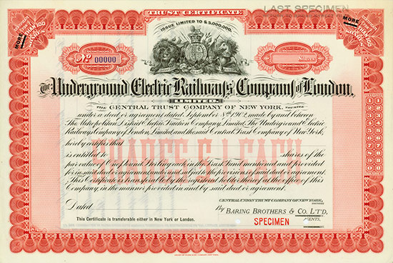Underground Electric Railways Company of London Limited