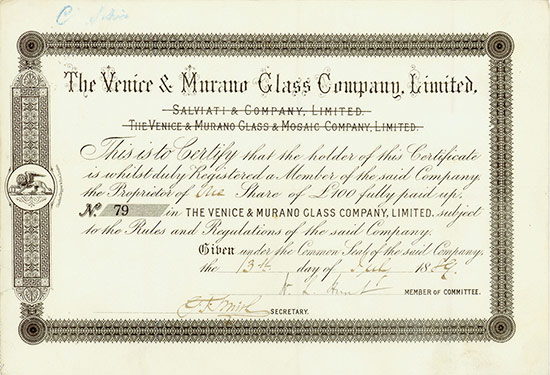 Venice & Murano Glass Company, Limited