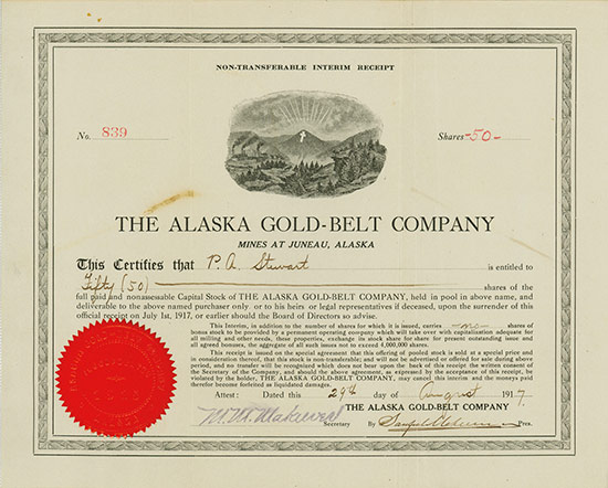 Alaska Gold-Belt Company