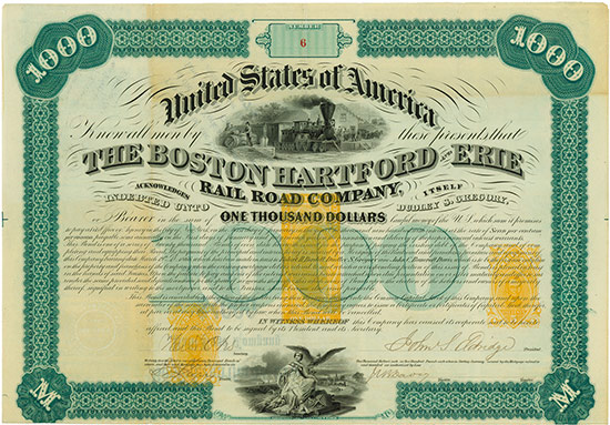 Boston, Hartford and Erie Rail Road Company