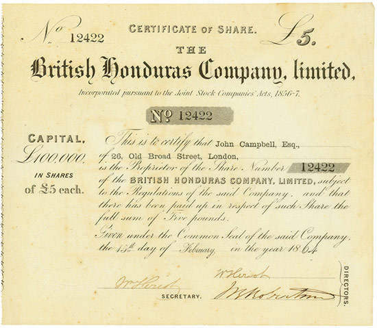 British Honduras Company, Limited