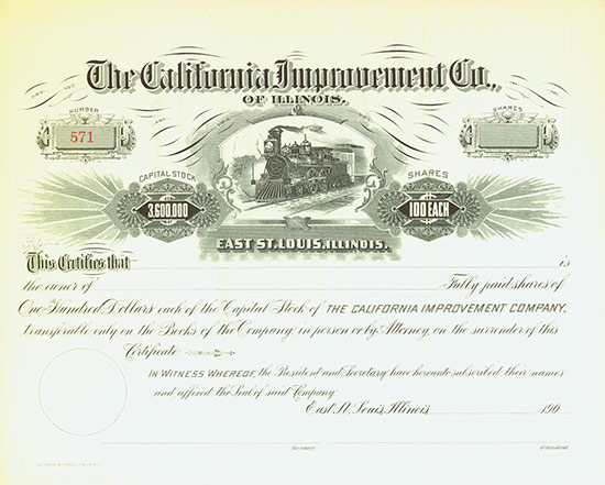 California Improvement Co., of Illinois