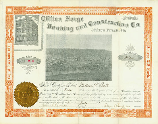 Clifton Forge Banking and Construction Co.