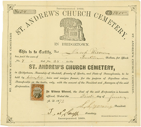 St. Andrew's Church Cemetery in Bridgetown