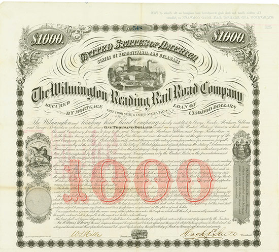 Wilmington and Reading Rail Road Company