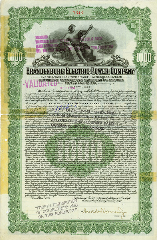 Brandenburg Electric Power Company (Märkisches Elektrizitätswerk AG)