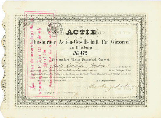Duisburger Actien-Gesellschaft für Giesserei