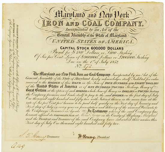 Maryland and New York Iron and Coal Company