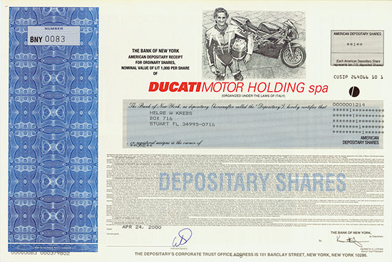 Ducati Motor Holding spa