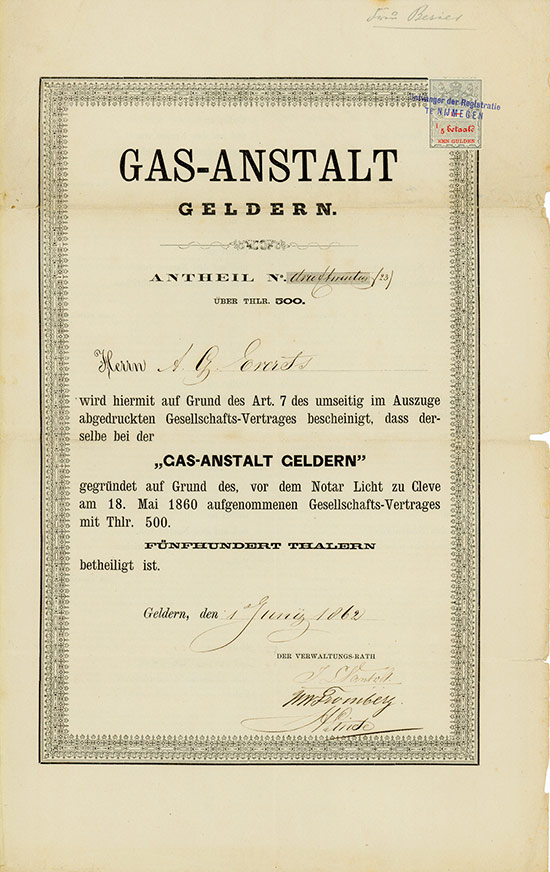 Gas-Anstalt Geldern