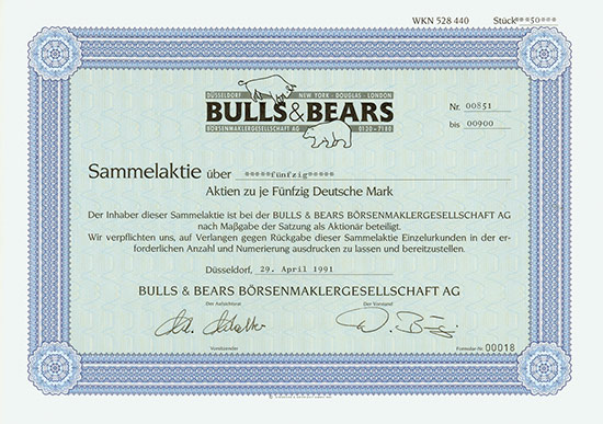 Bulls & Bears Börsenmaklergesellschaft AG