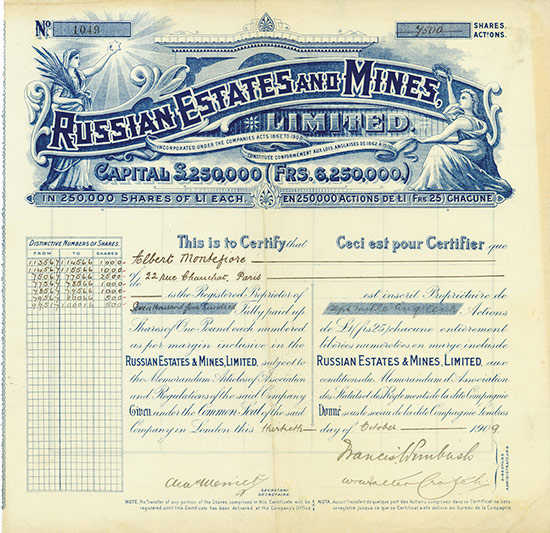 Russian Estates and Mines, Limited