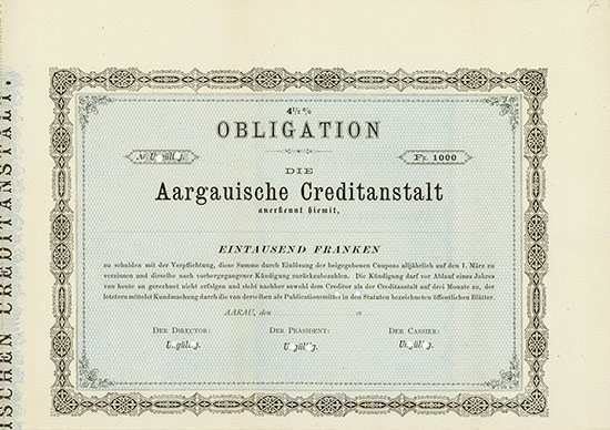 Aargauische Creditanstalt