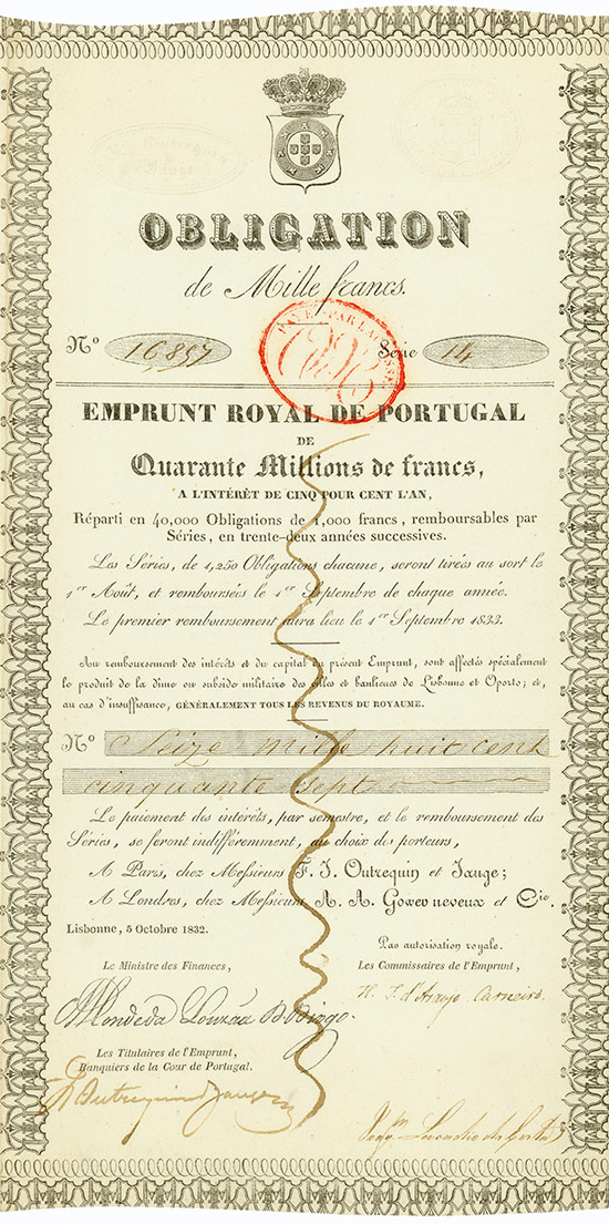 Emprunt Royal de Portugal