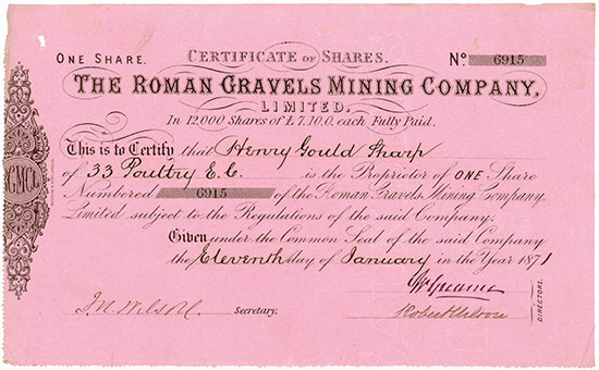 Roman Gravels Mining Company Limited
