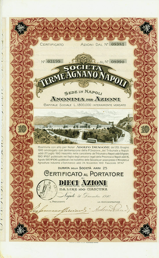 Societa Terme Agnano Napoli