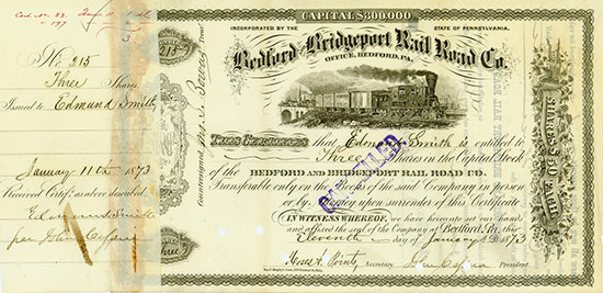 Bedford and Bridgeport Rail Road Co.