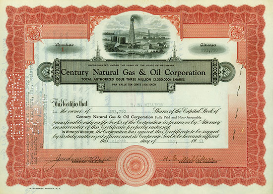 Century Natural Gas & Oil Company
