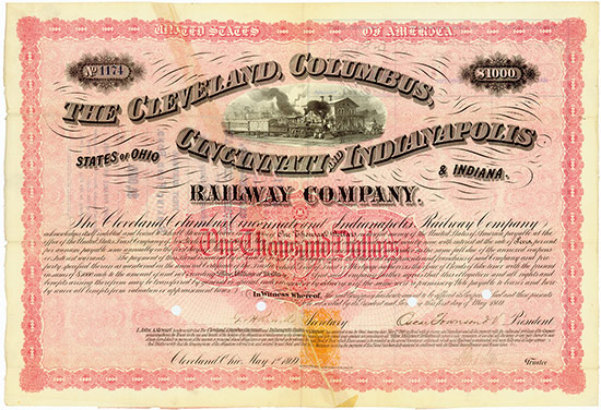 Cleveland, Columbus, Cincinnati & Indianapolis Railway Company