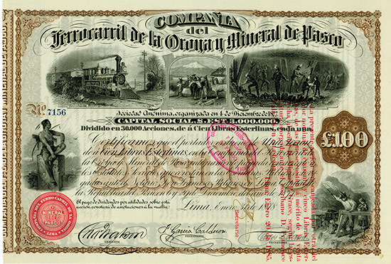 Compania del Ferrocarril de la Oroya y Mineral de Pasco