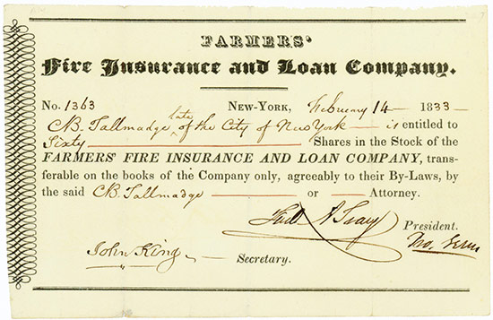 Farmers' Fire Insurance & Loan Company