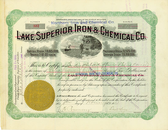 Lake Superior Iron & Chemical Co. / Northern Iron and Chemical Co.