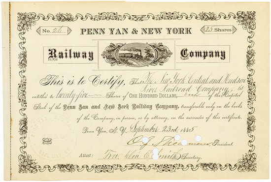 Penn Van & New York Railway Company