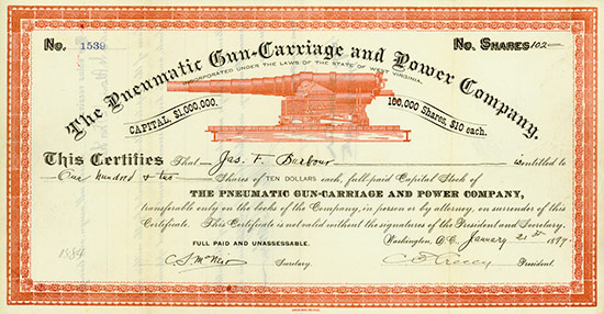 Pneumatic Gun-Carriage and Power Company