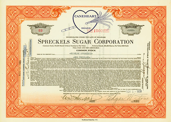 Spreckels Sugar Corporation