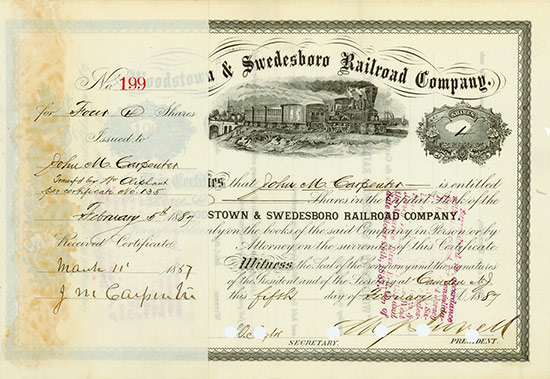 Woodstown & Swedesboro Railroad Company