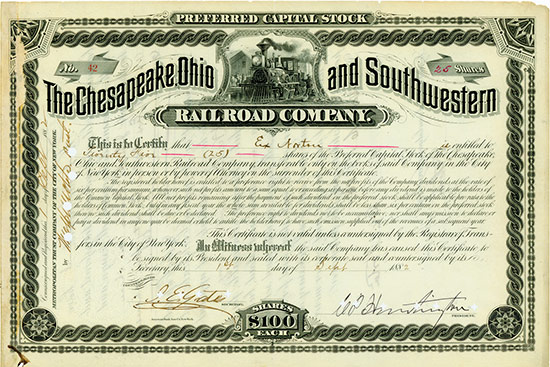 Chesapeake, Ohio and Southwestern Railroad Company
