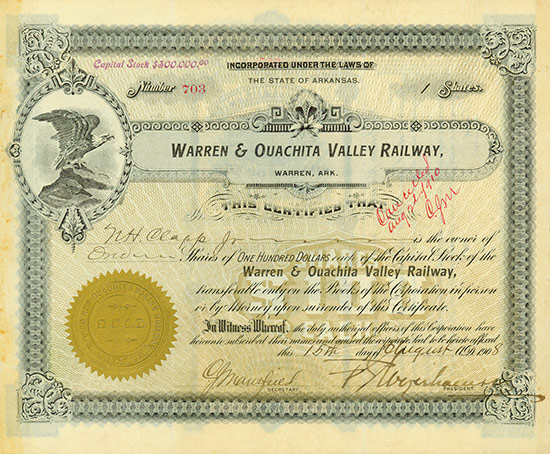 Warren & Ouachita Valley Railway