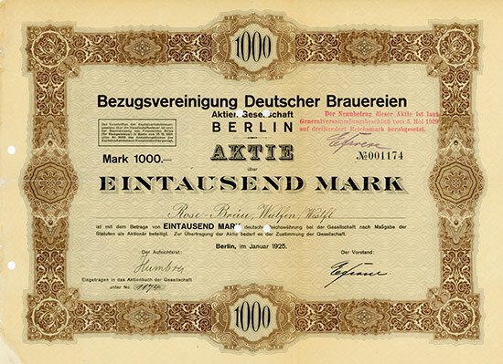 Bezugsvereinigung Deutscher Brauereien AG