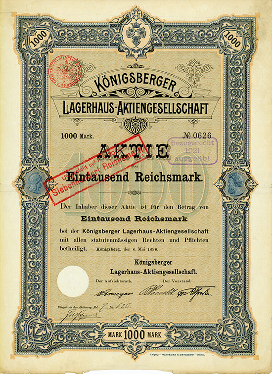 Königsberger Lagerhaus-AG