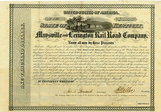 Maysville and Lexington Rail Road Company