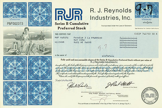 R. J. Reynolds Industries, Inc.