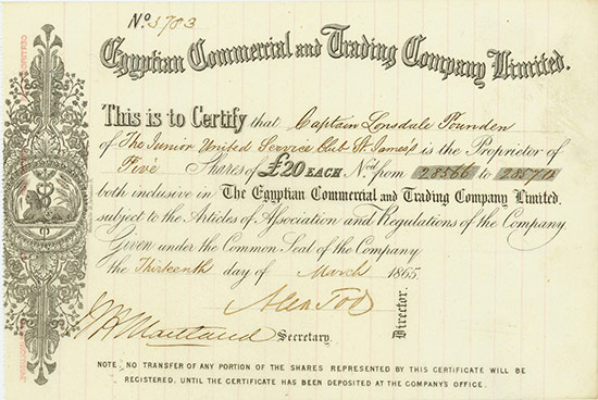 Egyptian Commercial and Trading Company Limited