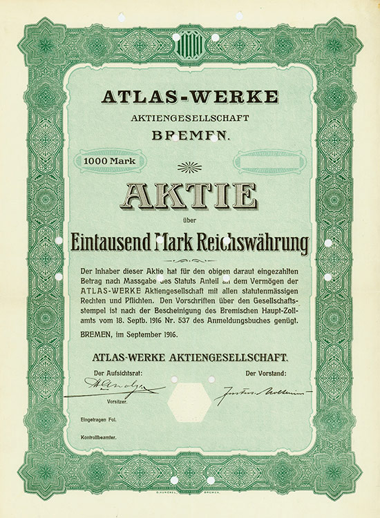 Atlas-Werke AG