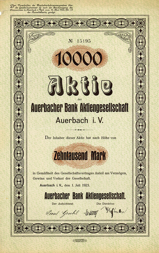 Auerbacher Bank AG
