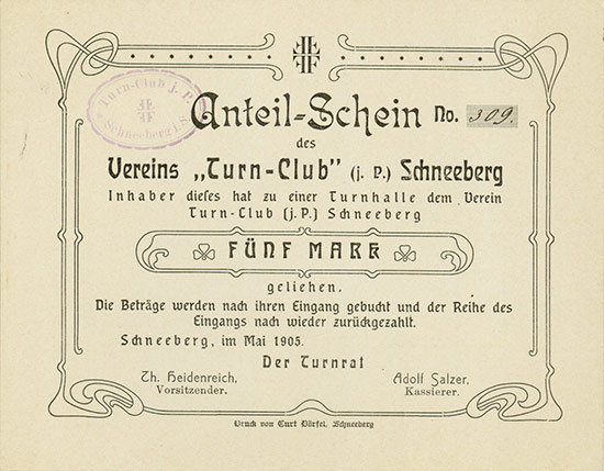 Verein Turn-Club (j.P.) Schneeberg