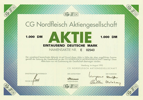 CG Nordfleisch AG