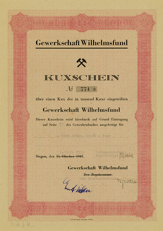 Gewerkschaft Wilhelmsfund