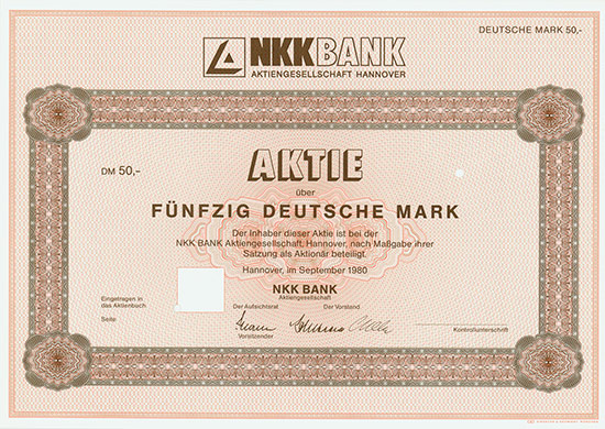 NKK Bank AG